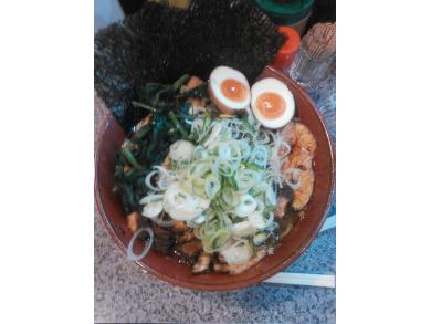 熟成鶏醤油らーめん　上弦の月