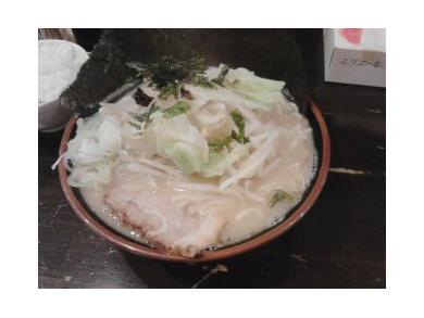 とんこつラーメン　つけ麺　味山河