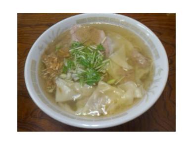 支那そば　一麺　下広岡店