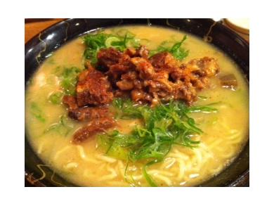 豚骨魚介ラーメン　七福丸　荒木町店