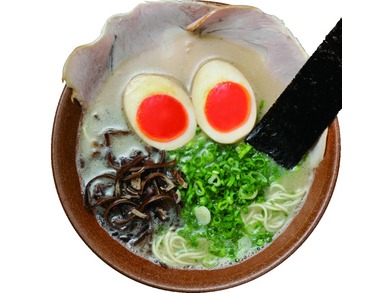 久留米ラーメン　ぼたもち